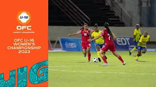 HIGHLIGHTS | Solomon Islands v Tahiti | OFC U-16 Women's Championship 2023
