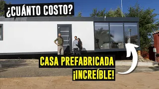 Así luce una CASA PREFABRICADA por DENTRO / ¡NO IMAGINAN como era! #casaprefabricada