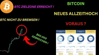 BITCOIN ERREICHT $60.000 ZIELZONE ! NEUES ALLZEITHOCH NOCH VOR DEM HALVING ? BTC Chartanalyse / News