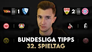 Bundesliga Prognose | 32. Spieltag Tipps & Vorschau | 2023/24