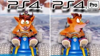 Crash Team Racing Nitro-Fueled - PS4 vs PS4 Pro Comparison