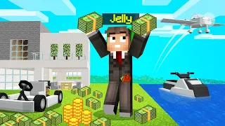 Playing MINECRAFT As A BILLIONAIRE...