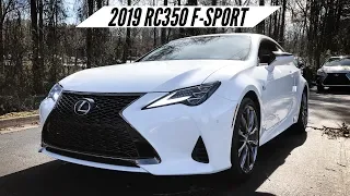 2019 Lexus RC350 F-Sport Walkaround / Acceleration / POV Drive / Triple Beam Headlights