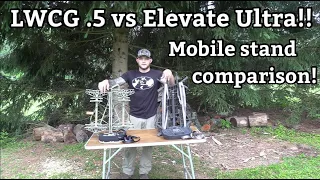 Lone Wolf Custom Gear .5 vs Elevate Ultra!! Mobile stand comparison! - Ridge Raised Outdoors