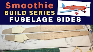 Balsa USA Smoothie RC Plane Kit Build No 13, Fuselage Sides and New Firewall