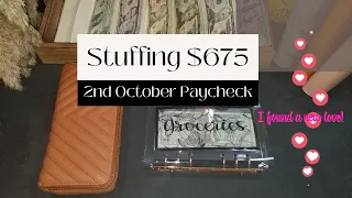 Giveaway winner! Cash Stuffing $675 Sinking Funds & Cash Envelopes ~2nd October Paycheck