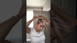 Faux Hawk Pixie Tutorial