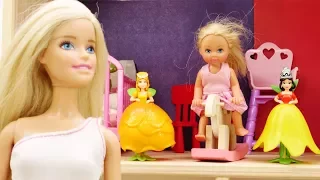 Видео для девочек про Барби! Ремонт в детской Штеффи