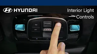 Interior Light Controls | Hyundai