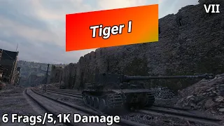 Tiger I (6 Frags/5,1K Damage) | World of Tanks