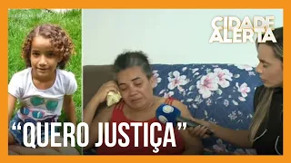 Exclusivo: mãe da menina Sophia pede justiça ao descobrir a morte do suspeito pelo sumiço da filha