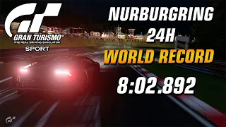 GT Sport World Record // Online Time Trial A (24.09.20-08.10.20) // Nurburgring – 24h