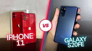 iPhone 11 vs Galaxy S20FE comparativa | ¿Cuál es mejor?📲📱