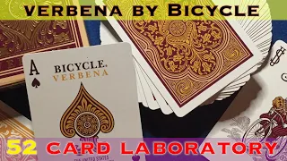 Verbena playing cards by Bicycle - USPCC -  52 Card Laboratory