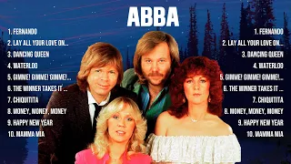 ABBA Top Hits Popular Songs   Top 10 Song Collection