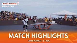 Teqball Tour - Rio de Janeiro | Men's Doubles, Finals | Highlights