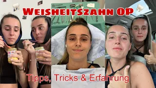 Weisheitszahn OP - Tipps, Tricks & Erfahrung lokale Betäubung | lesotwins 👯‍♀️