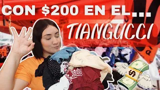 TODO ESTO compré con $200 pesos MXN en el TIANGUIS 🎉#haulderopa