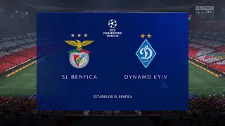 FIFA 22 Benfica vs Dynamo Kiev | Champions League 2021/22 | Full Match