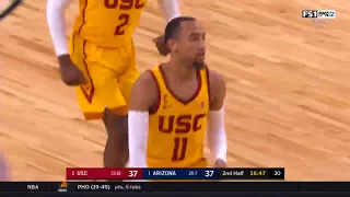 Men's Basketball Highlights 3/10/18: USC-61 Arizona-75