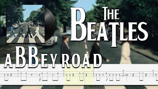 The Beatles | Abbey Road Side 02 Full Album (Bass Tabs | Drum Notation) @ChamisBass #chamisbass