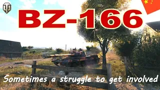 World of Tanks : BZ-166 - Sometimes a struggle to get involved
