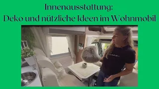 NÜTZLICHE IDEEN, GADGETS UND DEKORATION IM WOHNMOBIL