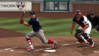 Red Sox vs Astros | ALCS Game 1 - MLB 10/15 Boston vs Houston Full Game Highlights - MLB The Show 21