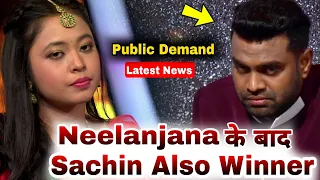 😨Public Reaction Saregamapa Winner Sachin also | Sachin Kumar Valmiki , Neelanjana Winner Saregamapa