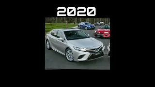 Evolution Of Toyota Camry (1982-2023) #evolution #toyota #camry #cars #shorts #2023