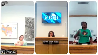 Albion City Council Meeting 7/6/21