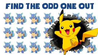 Find the Odd POKEMON Out! Brain Break for Kids