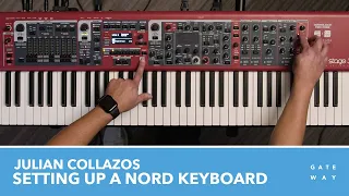 Julian Collazos | Setting Up A Nord Keyboard [Gateway Worship Training]