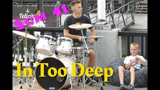 Sum 41 - In Too Deep  - Drum Cover - Live  - Даниил Варфоломеев