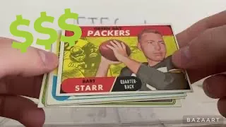 I bought a VINTAGE Football Card Collection at a Garage Sale