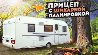 Автотрейлер с зимней комплектацией ADRIA Altea 552 PK. Семейный прицеп трейлер на 7 человек!