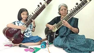 Shankar Mahadevans Breathless on Sitar By Grandmother & granddaughter