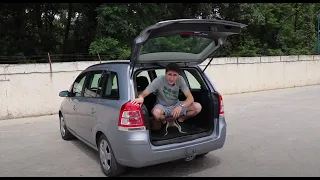 Opel Zafira B. Место много а как едет? (Опель Зафира Б)