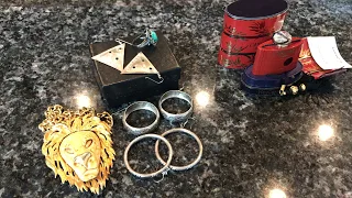 Estate Sale Finds Haul #69 - Quick Pick Ups Sterling Jewelry & Opium Perfume