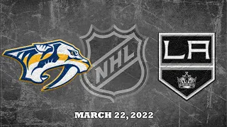 NHL Predators vs Kings | Mar.22, 2022