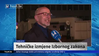 SCHMIDT NAMETNUO TEHNIČKE IZMJENE IZBORNOG ZAKONA: DONOSIMO REAKCIJE