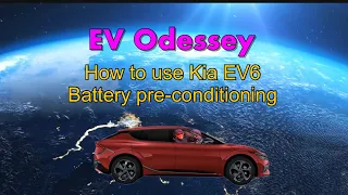 How to use Kia EV6 Battery pre-conditioning (after 2022 BMS update) see updated note in description👇