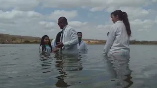 Batismo nas águas, Igreja Assembléia de Deus Tempo Central de Araripe