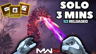 How to SOLO the Red Worm in 3 Minutes in MW3 Zombies Season 3 Reloaded