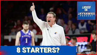 Who Are Kansas Jayhawks Basketball's '8 Starters' for Bill Self?