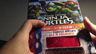 Teenage Mutant Ninja Turtles: Out Of The Shadows Blu Ray Unboxing