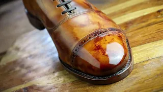 Marble Patina Tutorial: An Artistic Flair for Your Dress Shoes