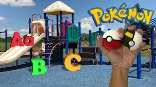 Pretend Play Pokemon, Learning ABC Letter Alphabets