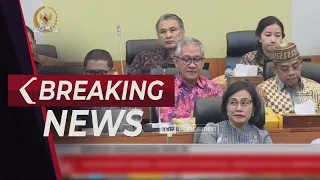 BREAKING NEWS - Rapat Banggar DPR RI dengan 3 Menteri Jokowi Bahas RUU tentang APBN TA 2024