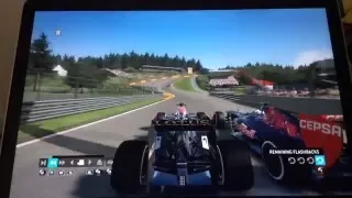 F1 2013 - Brilliant Eau Rouge Overtake